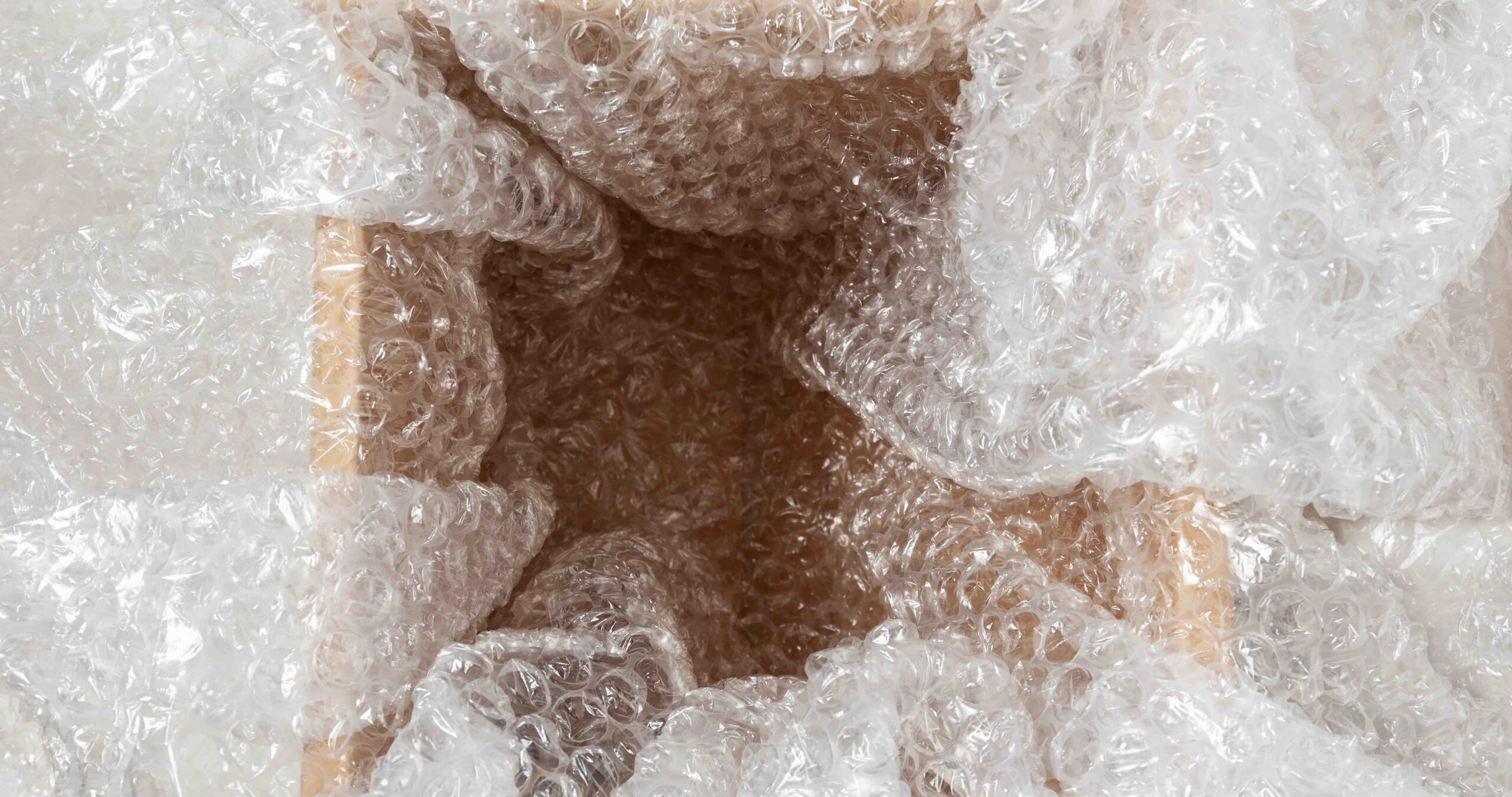 Layering Ornaments in Boxes With Bubble Wrap
